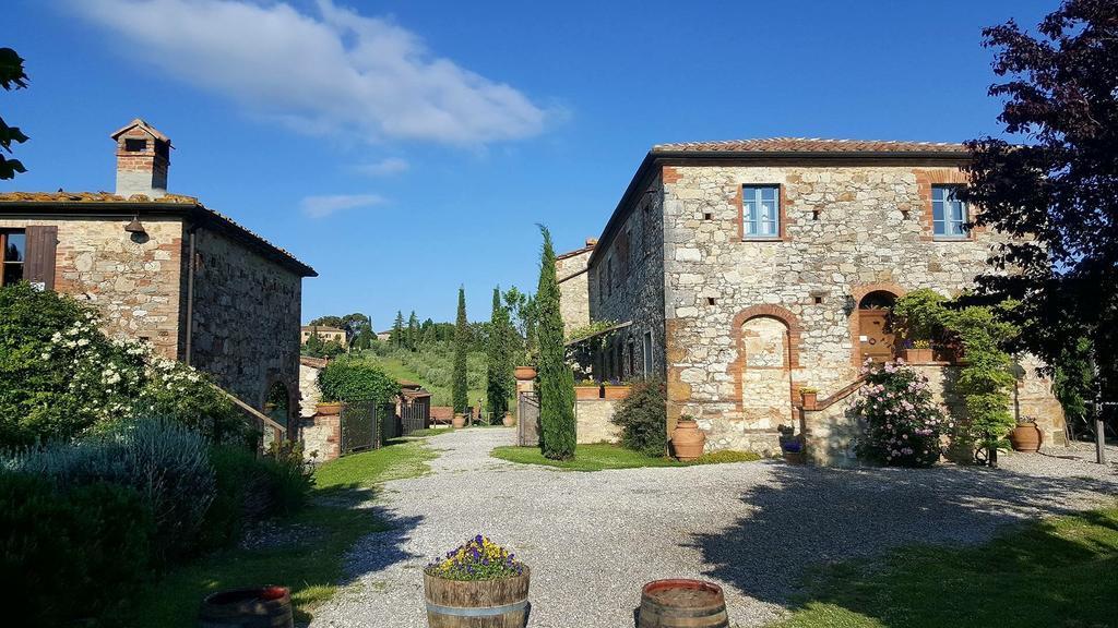 Agriturismo Podere Alberese Asciano Dış mekan fotoğraf