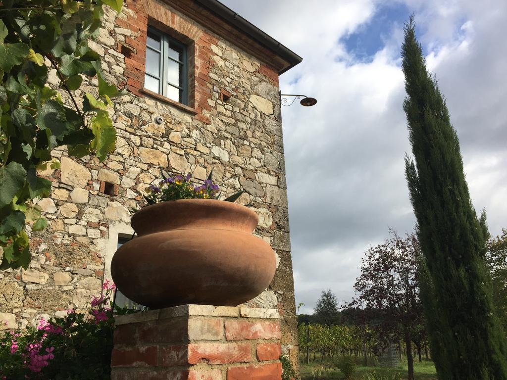 Agriturismo Podere Alberese Asciano Dış mekan fotoğraf
