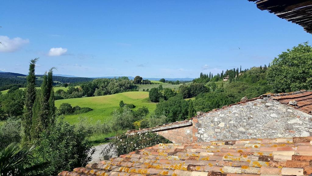 Agriturismo Podere Alberese Asciano Dış mekan fotoğraf